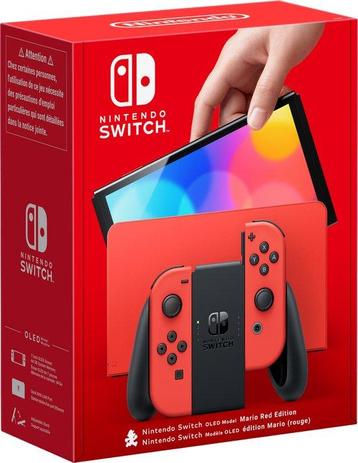 Nintendo Switch OLED - Rood - Mario editie beschikbaar voor biedingen