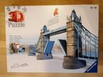 3D puzzel Tower Bridge Ravensburger, Kinderen en Baby's, Speelgoed | Kinderpuzzels, 6 jaar of ouder, Gebruikt, Meer dan 50 stukjes