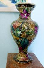 Becquet aardewerken vaas met vogelpatroon, Ophalen