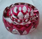 Val Saint Lambert ruby asbak, Antiek en Kunst, Ophalen of Verzenden