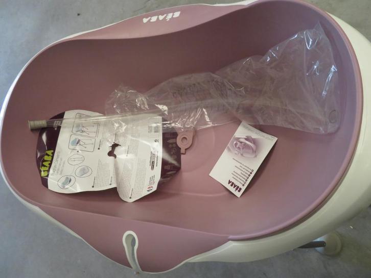 Béaba Camele'o babybadje & verzorgingstafelset - Old Pink, Kinderen en Baby's, Badjes en Verzorging, Zo goed als nieuw, Badje