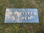 Glasplaat TRAPPISTEN BIER, Ophalen of Verzenden, Gebruikt