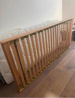 Lit pour 1 personne propre, sommier à lattes sur pieds., 90 cm, Brun, Enlèvement, 200 cm