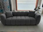 3-zits grijze zetel te koop, Huis en Inrichting, Ophalen, 250 tot 300 cm, 75 tot 100 cm, Rechte bank