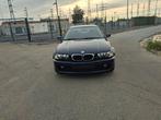 Bmw E46 Coupe, Auto's, Achterwielaandrijving, Zwart, Blauw, Leder en Stof