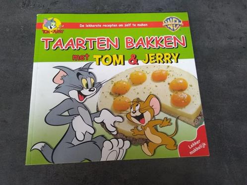 taarten bakken met Tom en Jerry, Hobby en Vrije tijd, Taarten en Cupcakes maken, Zo goed als nieuw, Boek of Tijdschrift, Taarten