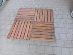 bangkirai tegels 50x50 10stuks, Ophalen, Nieuw, Hout