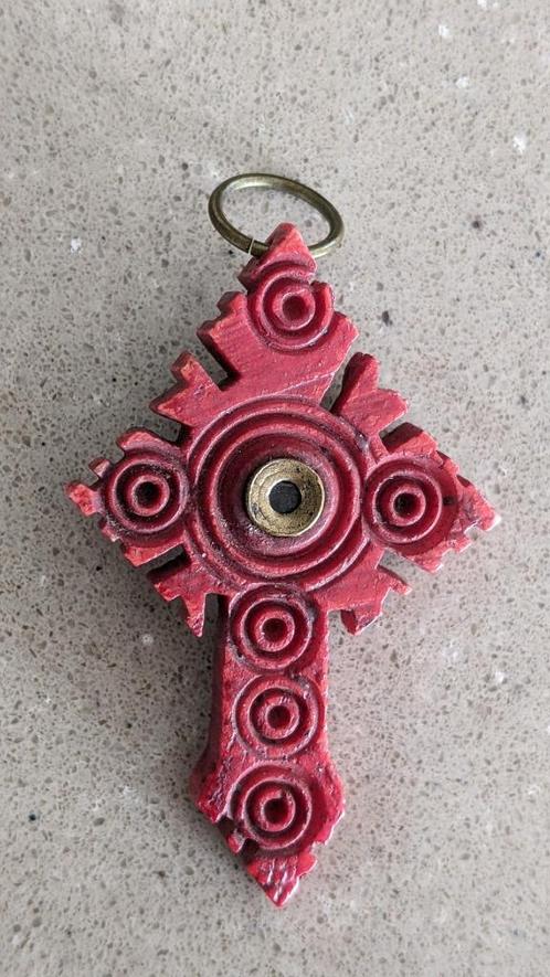 Stanhope Viewer Cross rood, Antiek en Kunst, Antiek | Religieuze voorwerpen, Ophalen of Verzenden