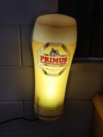 Primus Bier lichtreclame, lichtbak om op te hangen 💡, Verzamelen, Gebruikt, Ophalen of Verzenden, Lichtbak of (neon) lamp