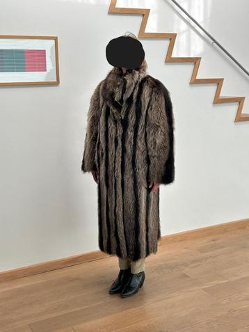 Manteau de fourrure - manteau de fourrure, Enlèvement, Porté, Taille 38/40 (M), Brun