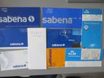 9 x reisdocumenten tickets Sabena KLM Lufthansa British Air., Verzamelen, Verzenden, Zo goed als nieuw, Kaart, Foto of Prent