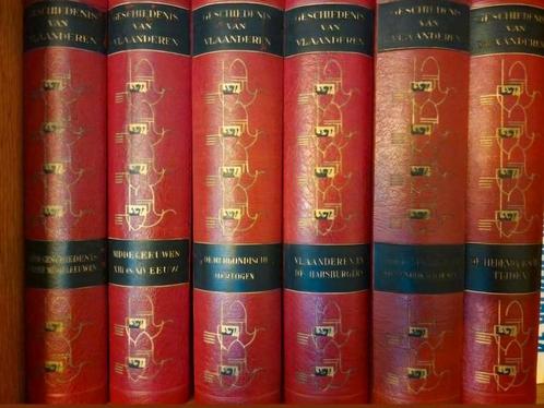 Geschiedenis van Vlaanderen, 6- delig, Boeken, Geschiedenis | Nationaal, Zo goed als nieuw, 17e en 18e eeuw, Ophalen of Verzenden