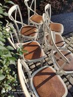 8 terrasstoelen, Tuin en Terras, Ophalen, Gebruikt