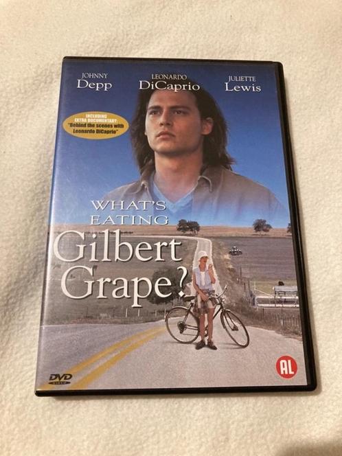 What's Eating Gilbert Grape DVD Leonardo DiCaprio Johnny Dep, CD & DVD, DVD | Drame, Comme neuf, Drame, Tous les âges, Enlèvement ou Envoi