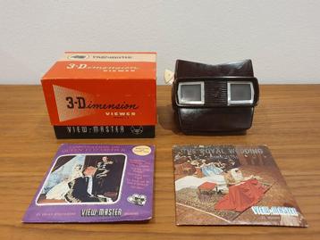View-Master 3-Dimension Viewer: Sawyer's - Model E + 2 sets, Enlèvement ou Envoi