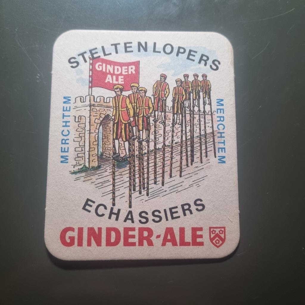 Sous Bock Ginder Ale (modèle 6), Ophalen of Verzenden, Gebruikt, Viltje(s), Overige merken