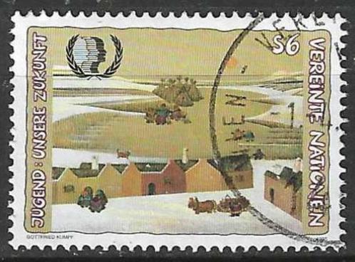 Verenigde Naties 1995 - Yvert 204 - Jeugd en toekomst (ST), Postzegels en Munten, Postzegels | Amerika, Gestempeld, Verzenden