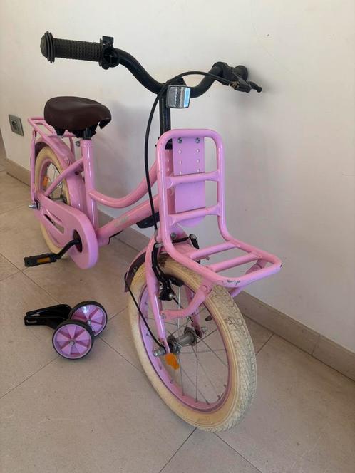 Kinderfiets 16 inch Diva, Fietsen en Brommers, Fietsen | Meisjes, Zo goed als nieuw, 16 inch, Handrem, Ophalen