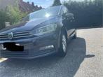 Volkswagen Touran 1.6 TDI SCR DSG Highline, Autos, Volkswagen, Carnet d'entretien, 7 places, Noir, Automatique