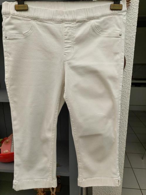 PANTALON DAME, Vêtements | Femmes, Culottes & Pantalons, Porté, Taille 42/44 (L), Blanc, Enlèvement ou Envoi