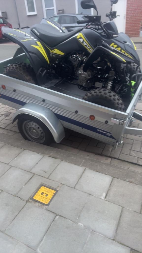 Quad + remorque, Motos, Quads & Trikes, Enlèvement