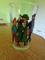 Lombard Tintin glass - Kuifje en zijn vrienden, Verzamelen, Ophalen of Verzenden, Kuifje, Zo goed als nieuw, Gebruiksvoorwerp