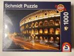 puzzel 1000 stuks Colosseum bij nacht, Schmidt, Ophalen of Verzenden, 500 t/m 1500 stukjes, Nieuw, Legpuzzel