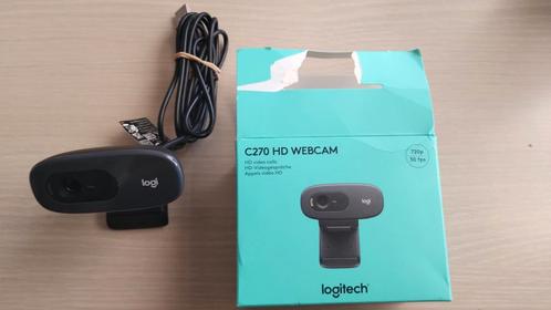 webcam c270 HD, Informatique & Logiciels, Webcams, Comme neuf, Filaire, Micro, Enlèvement ou Envoi