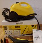 KARCHER SC2 STOOMREINIGER + TOEBEHOREN - ZO GOED ALS NIEUW!, Elektronische apparatuur, Stoomapparaten, Ophalen, Zo goed als nieuw