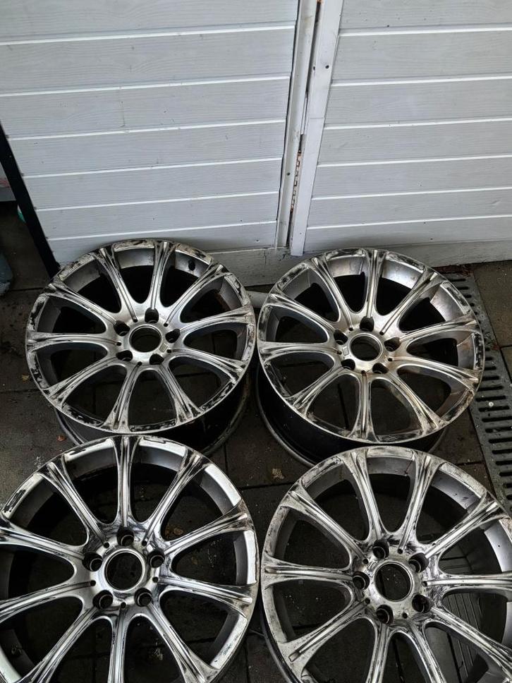 Originele BMW velgen 5x120 – E38  passend – set van 4, Auto-onderdelen, Banden en Velgen, Velg(en), 18 inch, Personenwagen, Gebruikt