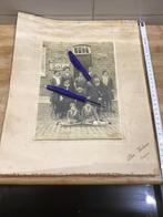 Originele foto’s winkel op de Smisse Klerken Houthulst 1920, Ophalen of Verzenden, Foto