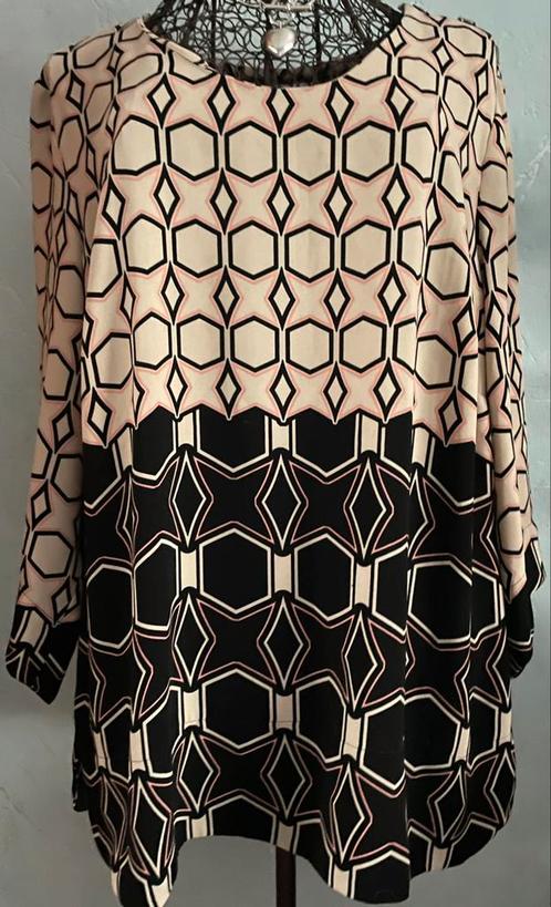 Xandres 44 mooie luchtige bloes Nieuwstaat, Kleding | Dames, Grote Maten, Zo goed als nieuw, Overige kleuren, Ophalen of Verzenden