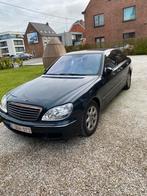 Mercedes 320s bj 2005 diesel, Auto's, Mercedes-Benz, 4 deurs, Blauw, Leder, Particulier