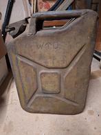 Vintage metalen jerrycan, Enlèvement