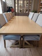 Landelijke tafel 260/100cm kleur Beige, Huis en Inrichting, Tafels | Bijzettafels, Ophalen