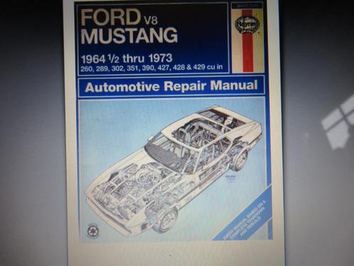 Ford Mustang Manual Manuals werkplaats 1964-1973 V8 usb, Auto diversen, Handleidingen en Instructieboekjes, Ophalen of Verzenden