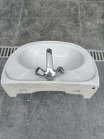 lavabo met kraan in goede staat., Doe-het-zelf en Bouw, Sanitair, Ophalen, Gebruikt, Kraan