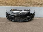 voorbumper opel corsa D 2011 tot 2014 zwart + mistlampen, Auto-onderdelen, Gebruikt, -, Voor, -