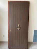 Porte avant en bois dur, Bricolage & Construction, Comme neuf, Enlèvement ou Envoi