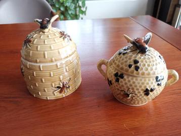 Beaux pots à miel (2 pièces) 