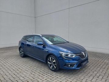 RENAULT MEGANE BOSE EDITION CAMERA-KEYLES-132PK-12M GARANTIE, Auto's, USB, Blauw, Leder, Bedrijf