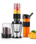 Blender to-go Smoothie 500W Mixer + koffiemolen + flessen, Elektronische apparatuur, Nieuw, Ophalen of Verzenden, Blender to go