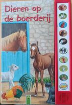 Dieren op de boerderij: prentenboek met 10 dierengeluiden, Ophalen, Zo goed als nieuw