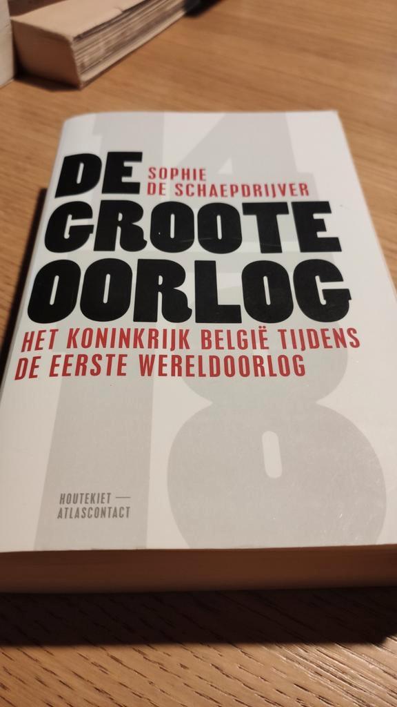 Sophie De Schaepdrijver - De Groote Oorlog, Boeken, Oorlog en Militair, Ophalen of Verzenden
