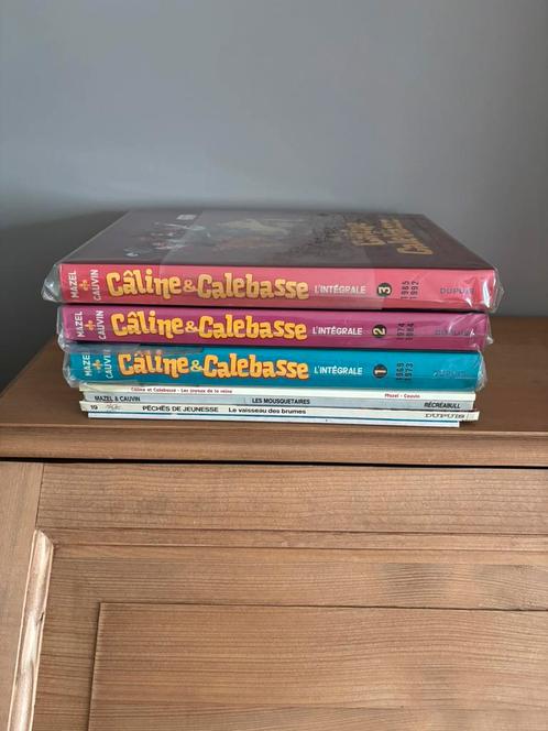 Caline&Calebasse T1-2-3-8(!T8 1000ex.!)+3Integrales !!E.O.!!, Boeken, Stripverhalen, Gelezen, Meerdere stripboeken, Ophalen
