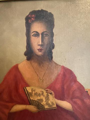 Schilderij op doek beschikbaar voor biedingen