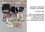 GameCube console en games - Harvest moon Mario party, Games en Spelcomputers, Gebruikt, Ophalen of Verzenden