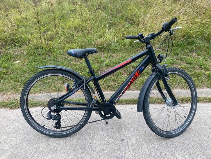 Puky - Crusader - Jongensfiets - Automatische verlichting, Fietsen en Brommers, Fietsen | Jongens, Gebruikt, 24 inch, Versnellingen