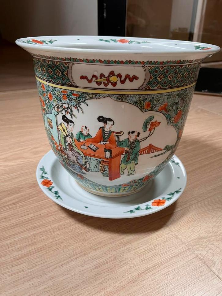 Chinese cache-pot, Antiek en Kunst, Curiosa en Brocante, Ophalen