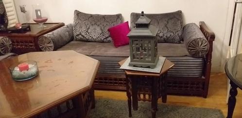 Prachtige Marokkaanse woonkamer te koop, Huis en Inrichting, Zetels | Complete zithoeken, Zo goed als nieuw, Hout